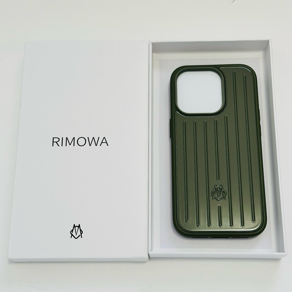 Rimowa iphone case compatible for iPhone 14 Pro Cactus Green